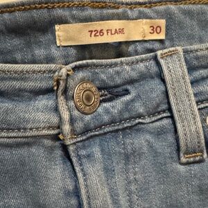 Levi's Light Blue 726 Flare Jeans